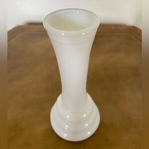 Randall Milk Glass Beehive Bud Vase 5.78" Tall Vintage